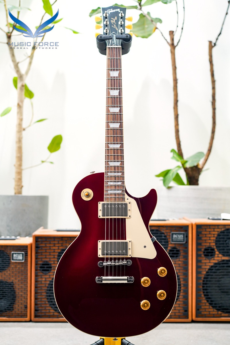 Gibson USA Les Paul Standard &#039;50s Plain Top-Sparkling Burgundy (신품) - 222930261
