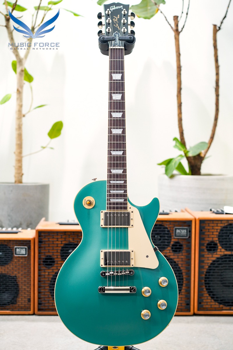 Gibson USA Les Paul Standard &#039;60s Plain Top-Inverness Green (신품) - 219830115