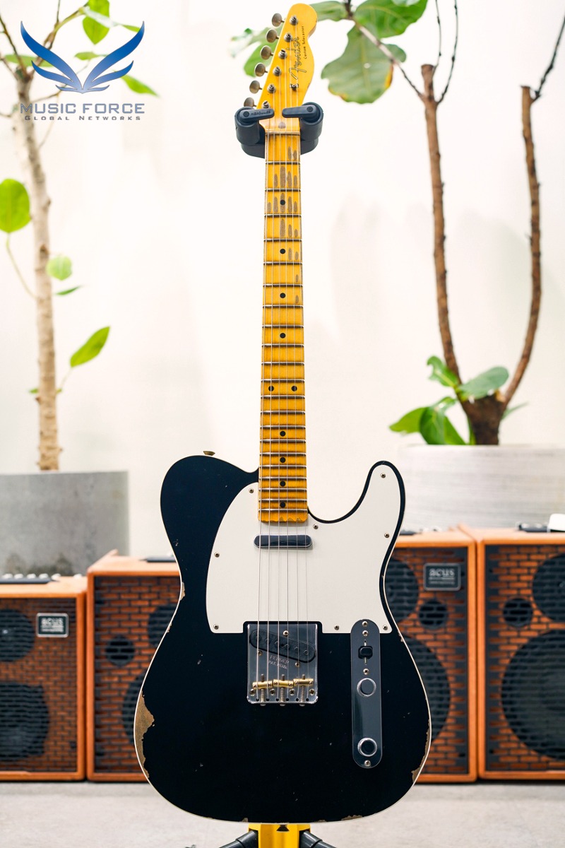 [2024 신년세일! (~2/29까지)] Fender Custom Shop 1959 Telecaster Custom Relic-Aged Black (2023년산/신품) - CZ573930