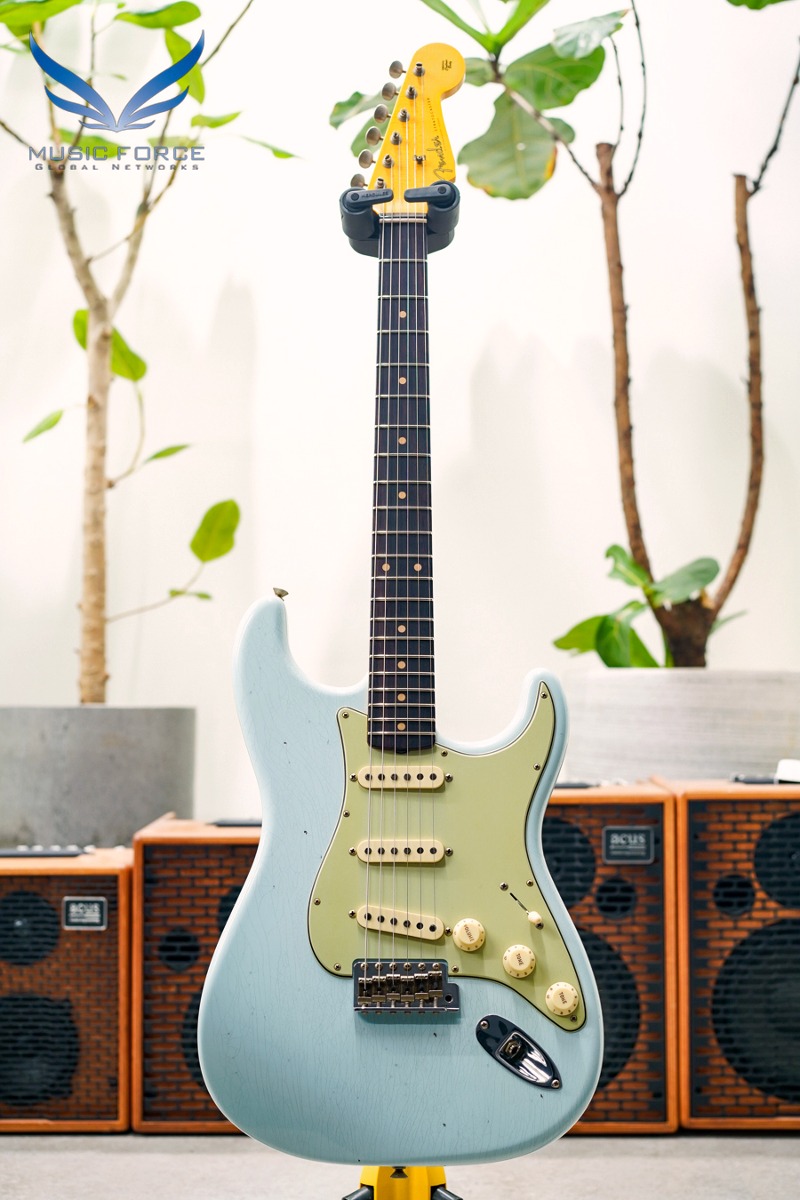 [2024 신년세일! (~2/29까지)] Fender Custom Shop Limited Edition 1959 Strat Journeyman Relic-Super Faded/Aged Sonic Blue (2023년산/신품) - CZ575920