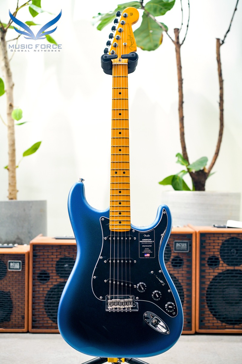 [Outlet 신품(Blem)특가!] Fender USA American Professional II Stratocaster SSS-Dark Night w/Maple FB (신품) 펜더 아메리칸 프로페셔널 II 스트라토캐스터 - US23019594
