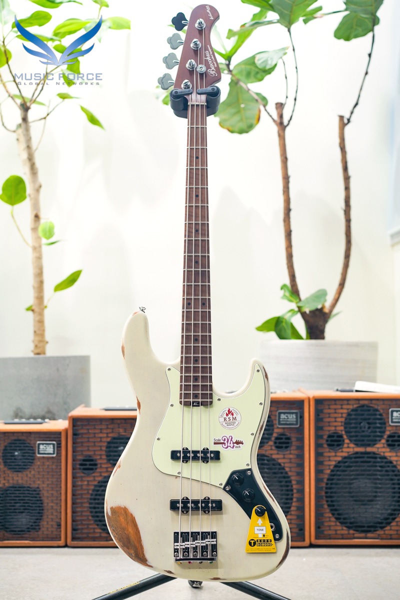 Bacchus Global Series WL4-AGED/RSM-OWH AGED w/Roasted Maple Neck &amp;FB(신품)-GI11523