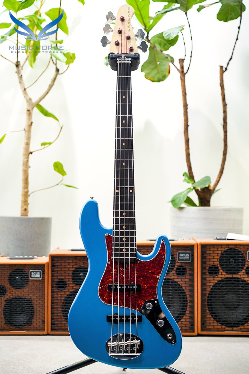 Lakland USA 55-60 Vintage J Bass-Lake Placid Blue w/Ebody Fingerboard (2024년산/신품) - 5J0239