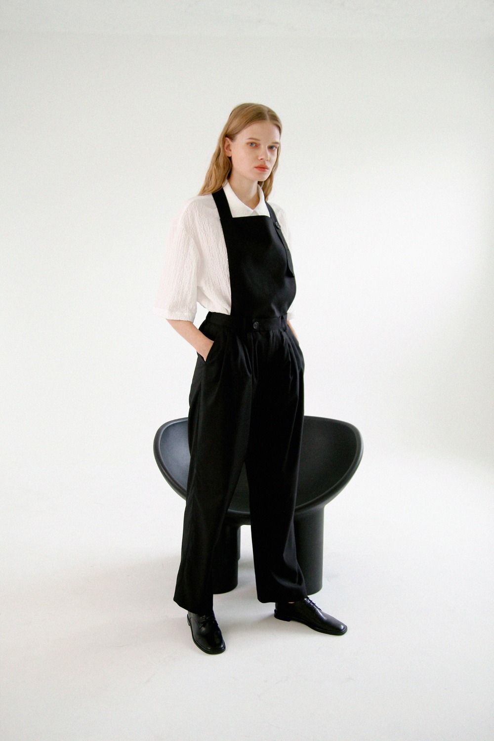 OVERALL PANTS IN BLACK