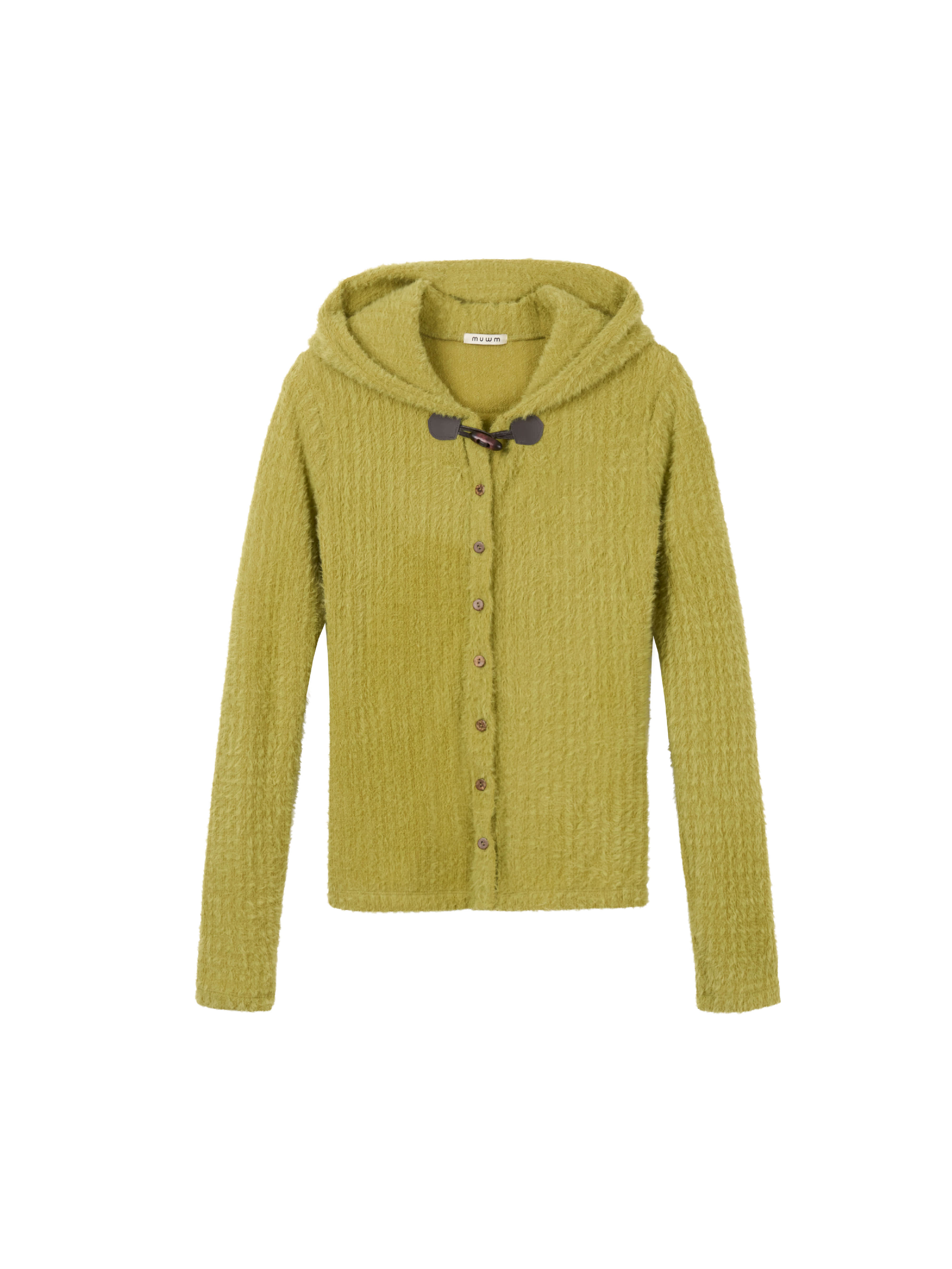 [3rd Stock] Toggle Hooded Cardigan (Warm Olive)
