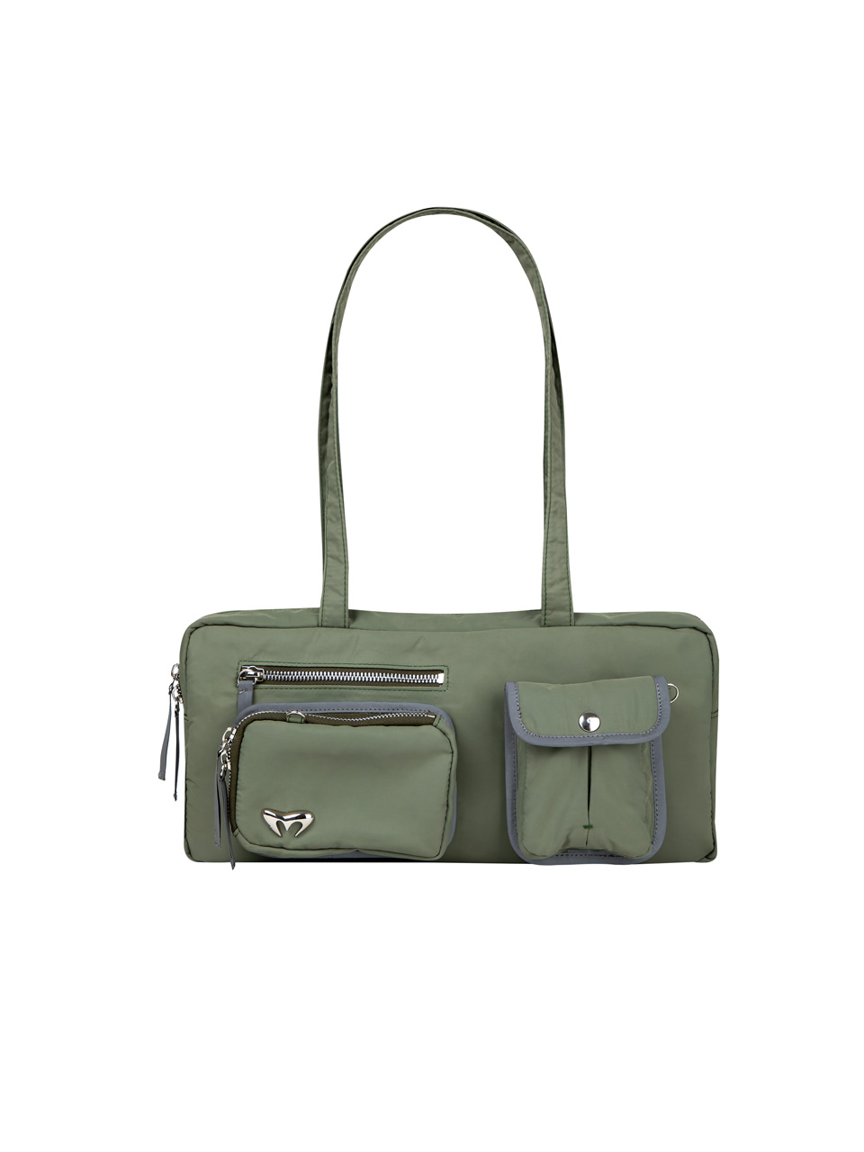 무음 Ianus Cargo Bag (Basil Green)