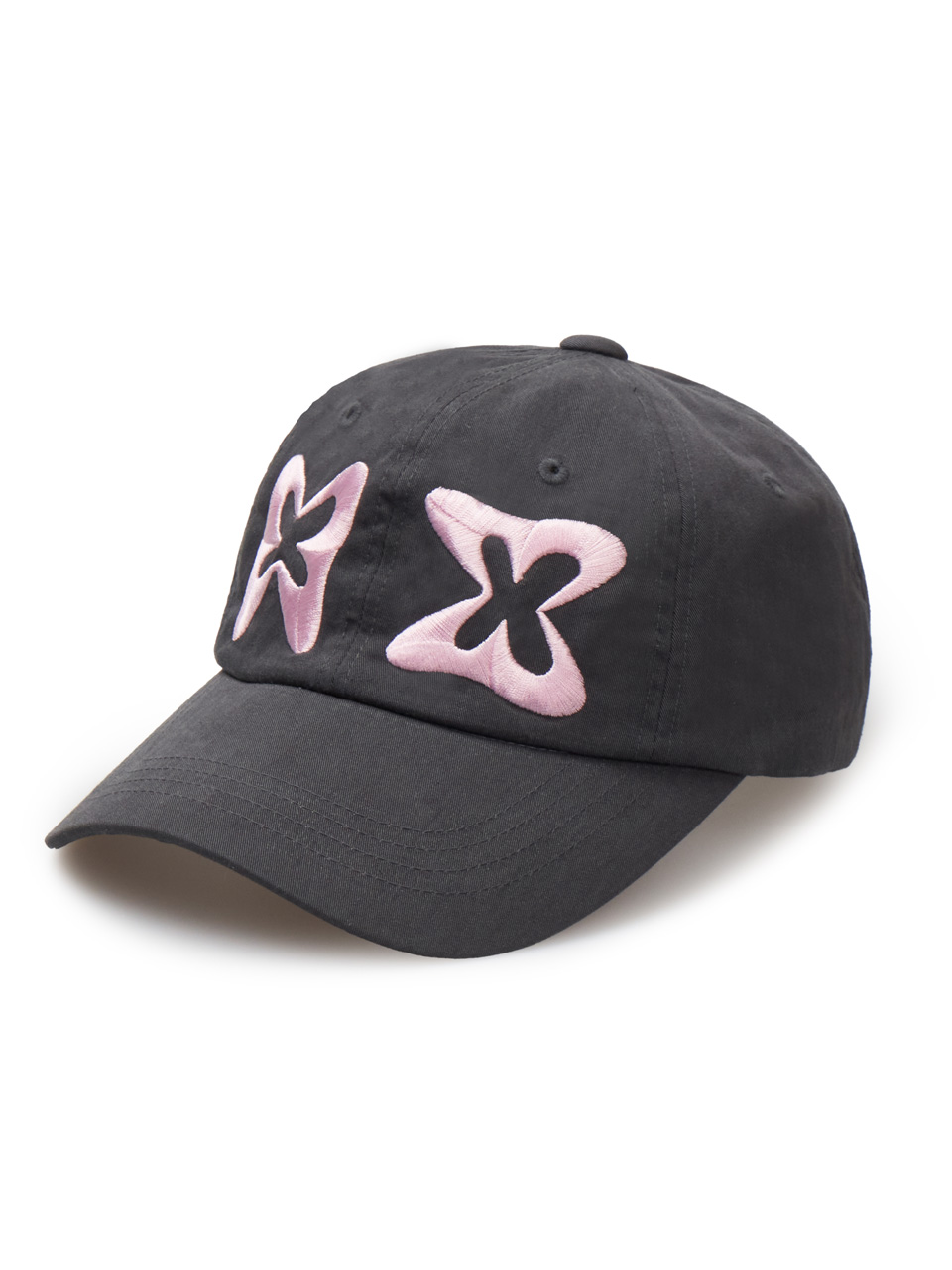 무음 Lucky Rookie Ball Cap (Charcoal)