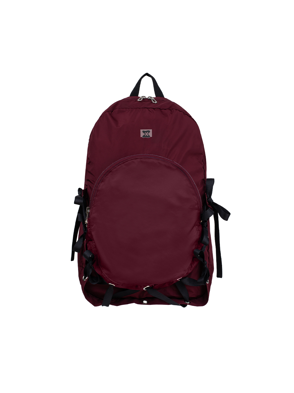 무음 Nest Backpack (Plum Red)