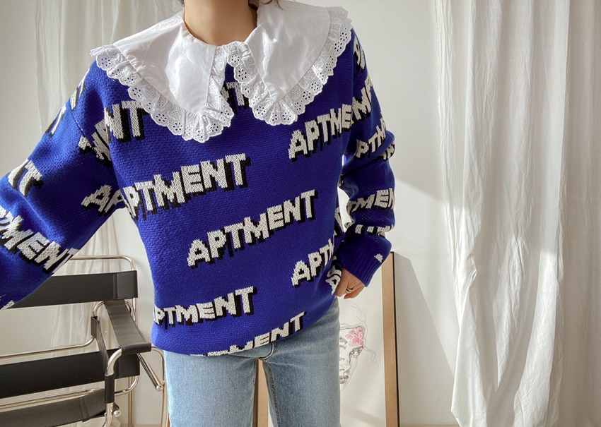 Apartment graphic knit