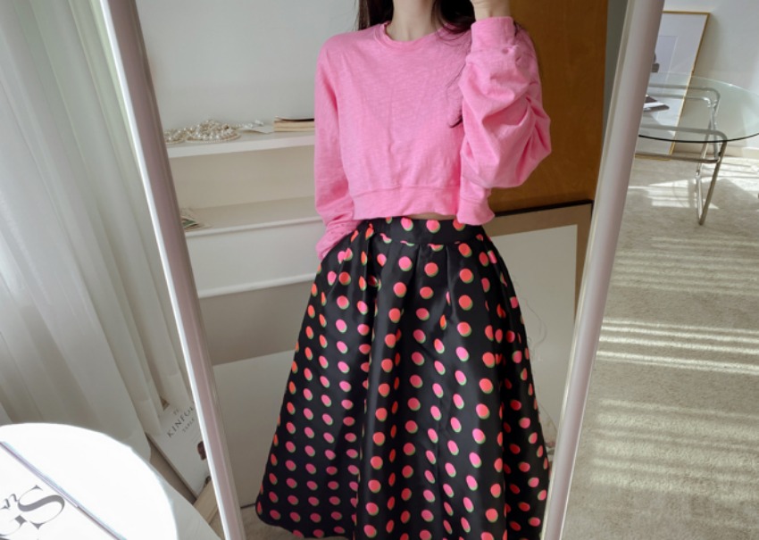 Double dot skirt