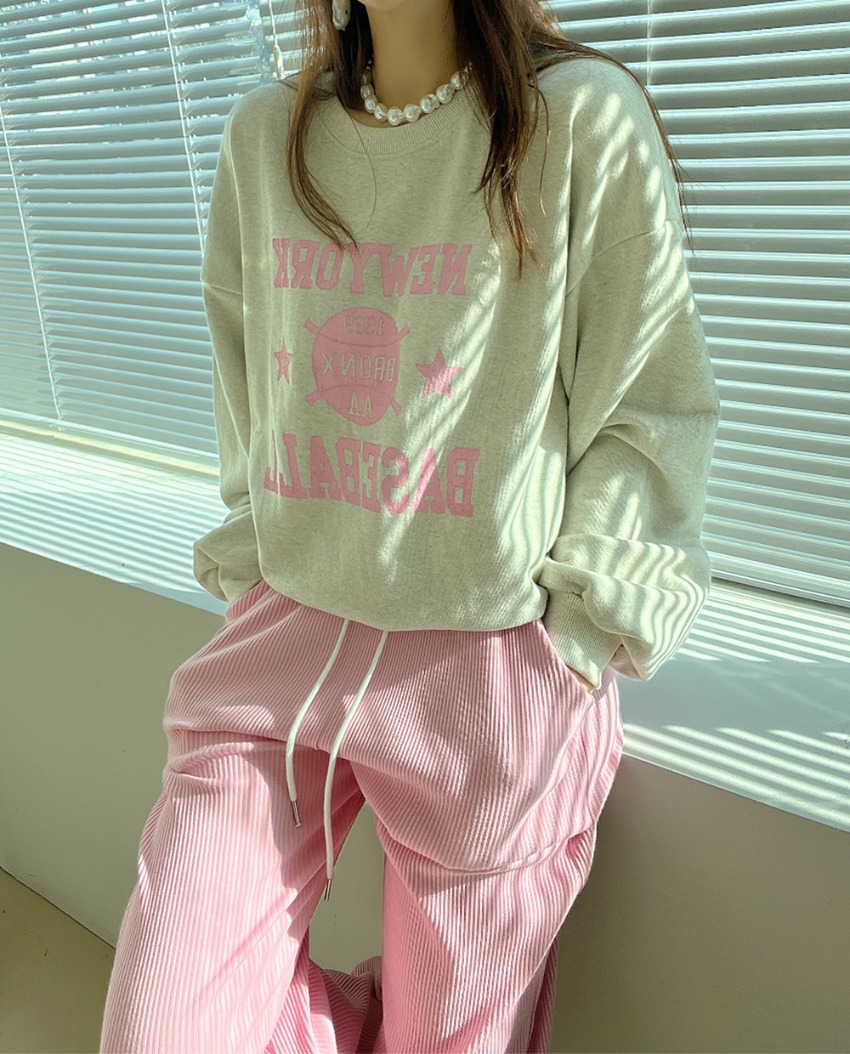 Pink New York Sweatshirt