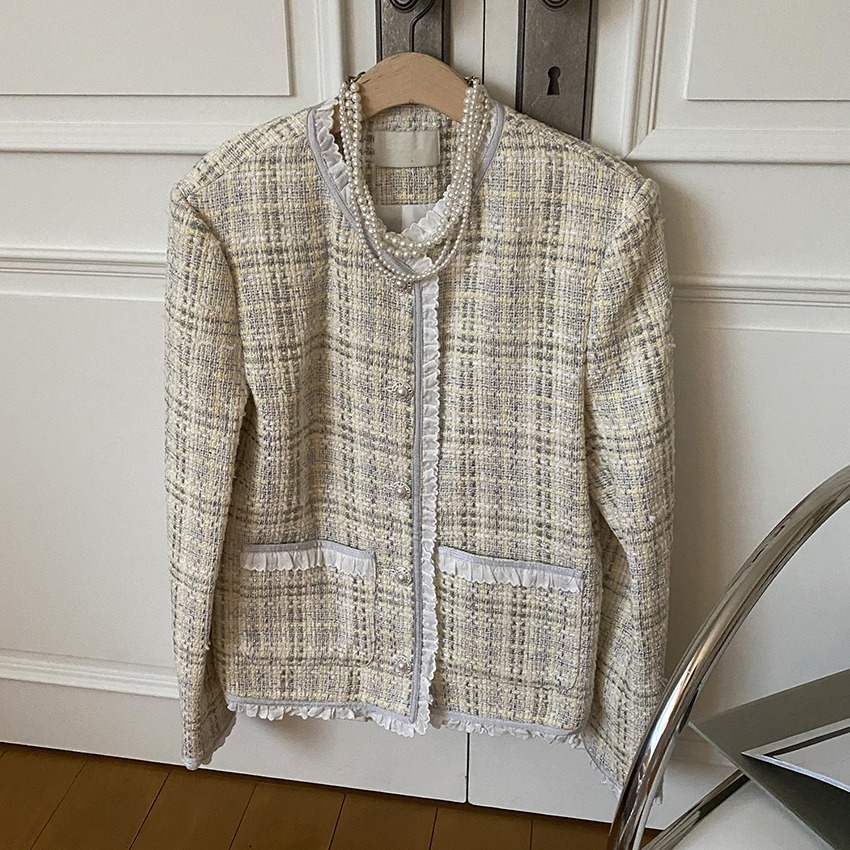 Marshmallow Tweed Jacket