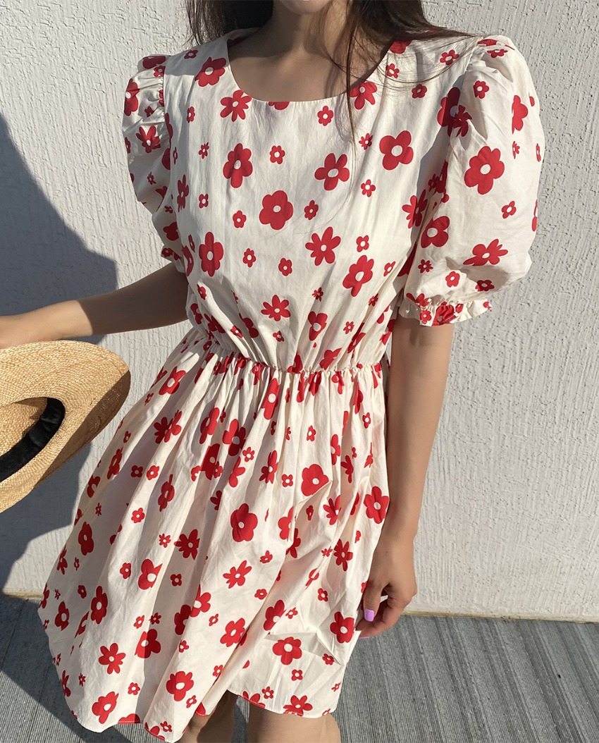 Blossom cotton dress