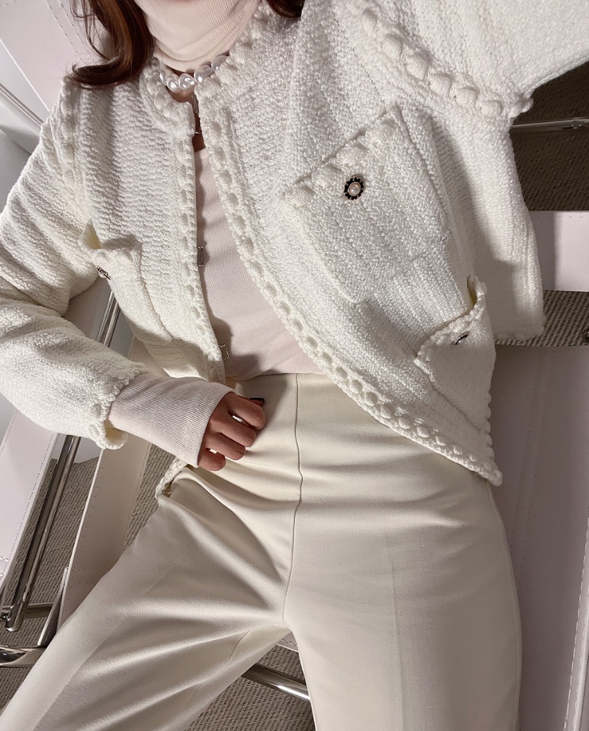 Blanc knit jacket
