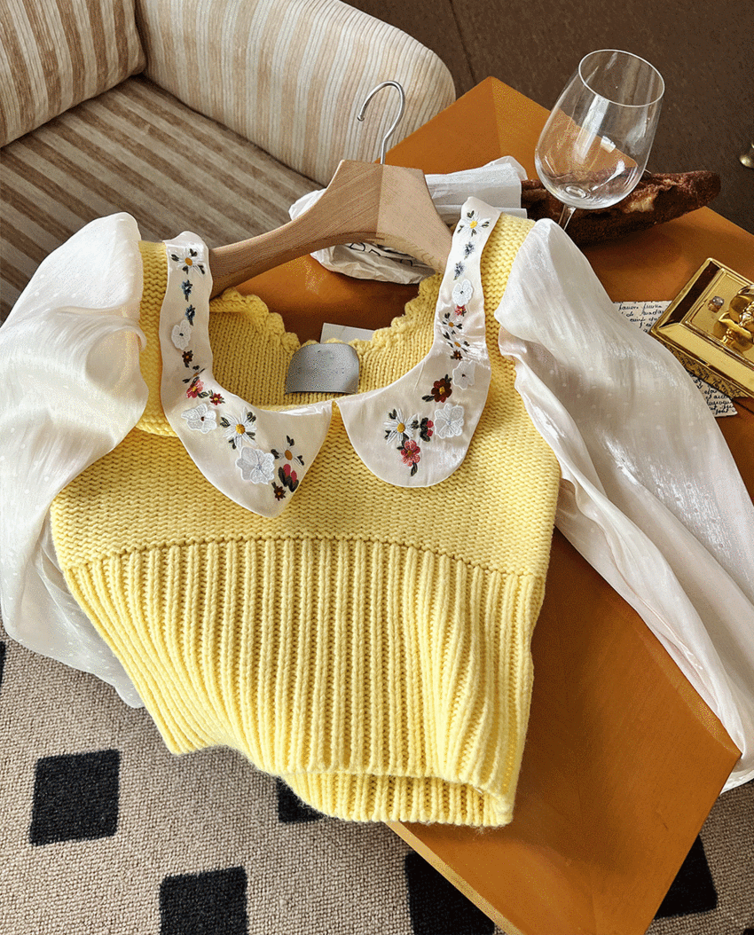 Anna sweater blouse
