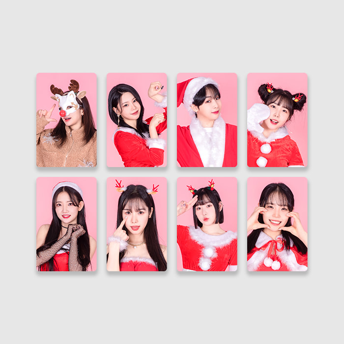 PinkFantasy 2023 시즌그리팅 project 한정 포토카드 세트 (8매)