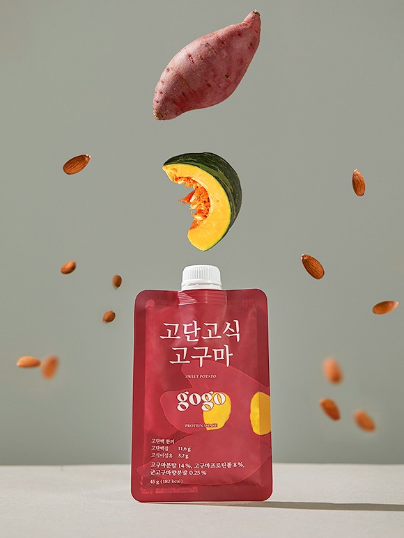 [고단고식] 식사대용 토핑 단백질 고구마 쉐이크 (1세트)