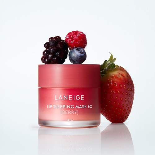 LANEIGE Lip Sleeping Mask Berry 20g / 0.70 oz. : Nourish &amp; Hydrate with Vitamin C, Antioxidants | MYKOCO.COM