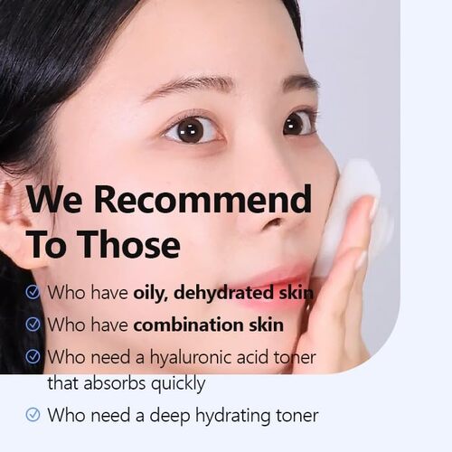 ISNTREE Ultra-Low Molecular Hyaluronic Acid Toner 300ml, 10.14 fl.oz | Quick Absorbing Hyaluronic Acid Toner | Deeply hydrates and smoothens The Skin | MYKOCO.COM