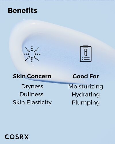 COSRX Hyaluronic Acid Moisturizing Cream, Long-lasting Hydration, Rich Moisturizer for Sensitive Skin 3.52 oz / 100g, Korean Skin Care | MYKOCO.COM