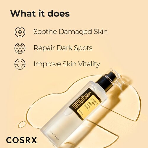 Cosrx Advanced Snail 96 Mucin Power Essence 3.38 fl.oz 100ml, Hydrating Serum for Face with Snail Secretion Filtrate for Dull Skin &amp; Fine Lines, Korean Skincare | MYKOCO.COM