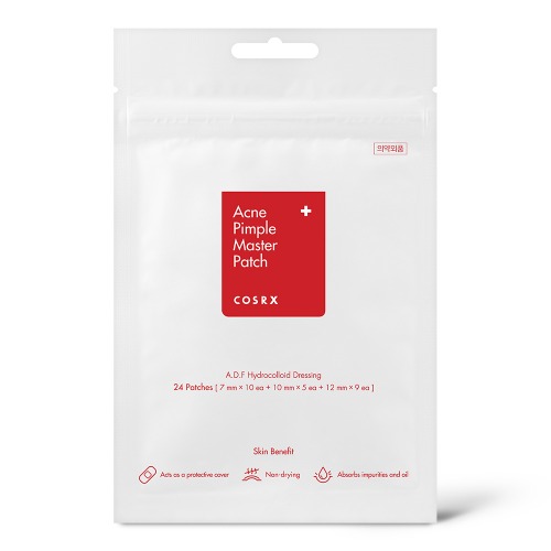 COSRX Acne Pimple Patch Absorbing Hydrocolloid Original 3 Size Patches for Blemishes and Zits Cover, Spot Stickers for Face and Body | MYKOCO.COM