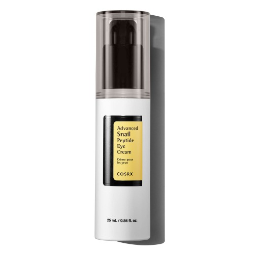 Cosrx Snail Peptide Eye Cream with 73.7% Snail Mucin and Niacinamide - Brightening Korean Night Cream for Fine Lines and Dark Circles | MYKOCO.COM