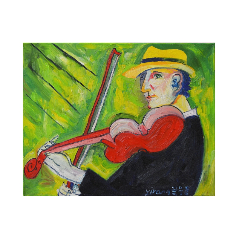 Man With The Red Violin (Art Print)