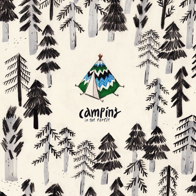 Camping (Art Print)