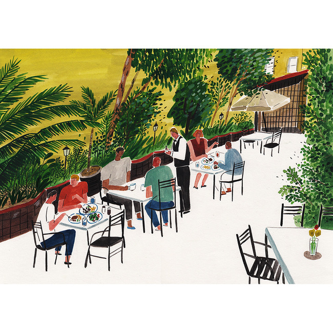 Restaurant (Art Print)