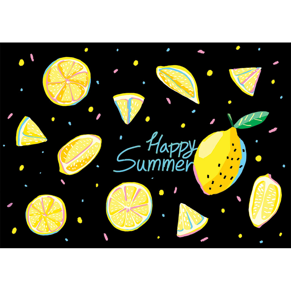 My favorite thing_Happy summer (Art Print)