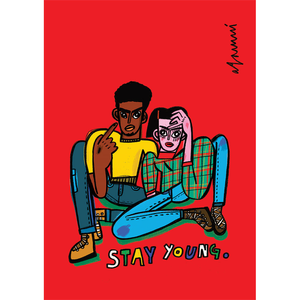 Stay young (Art Print)