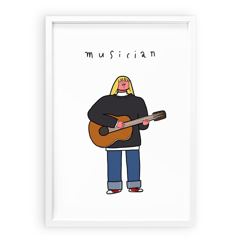 musicianA(Art Print)