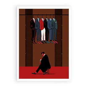 Suit-room (Art Print)