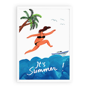 it&#039;s Summer (Art Print)