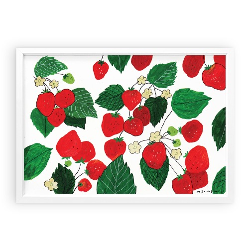 Strawberry fields (Art Print)