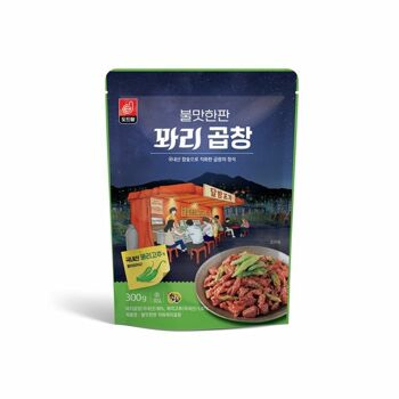 농협 라이블리 LYVLY, [도드람] 불맛한판 직화꽈리곱창 300g
