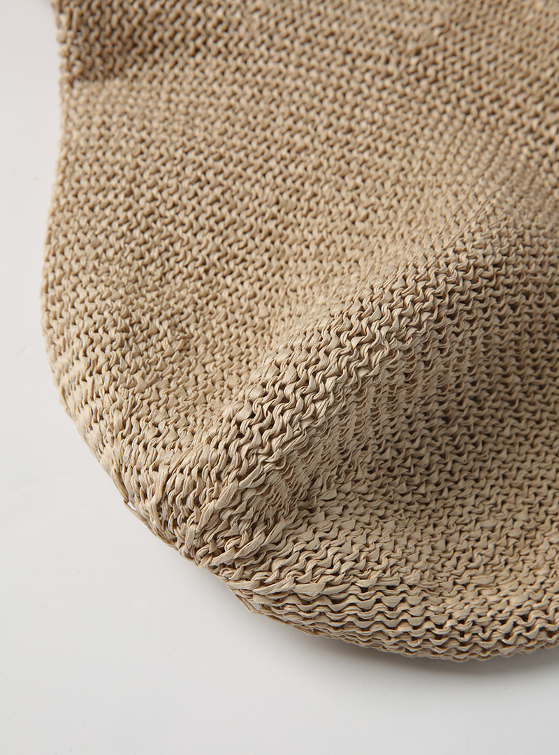 自然風格編織感漁夫帽