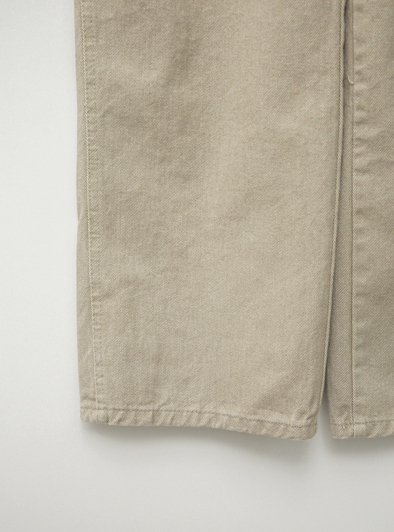 復古口袋造型純色吊帶褲