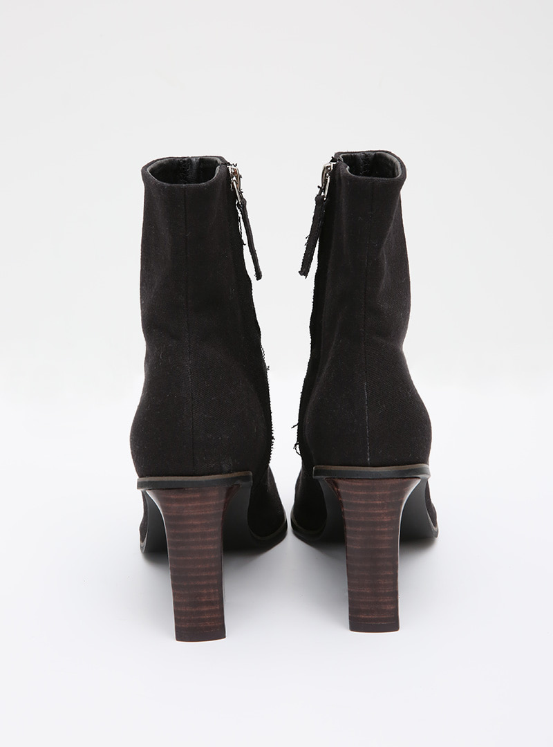 Side Zipper Closure Ankle Boots