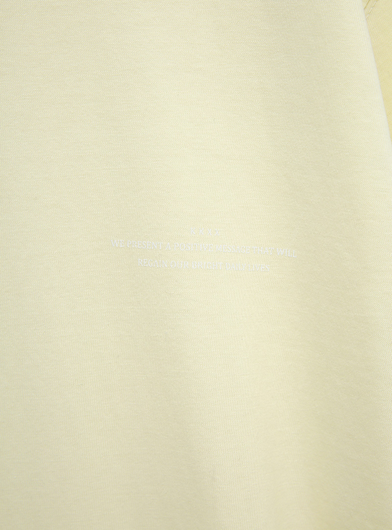 [KKXX] Back Text Print T-Shirt Dress