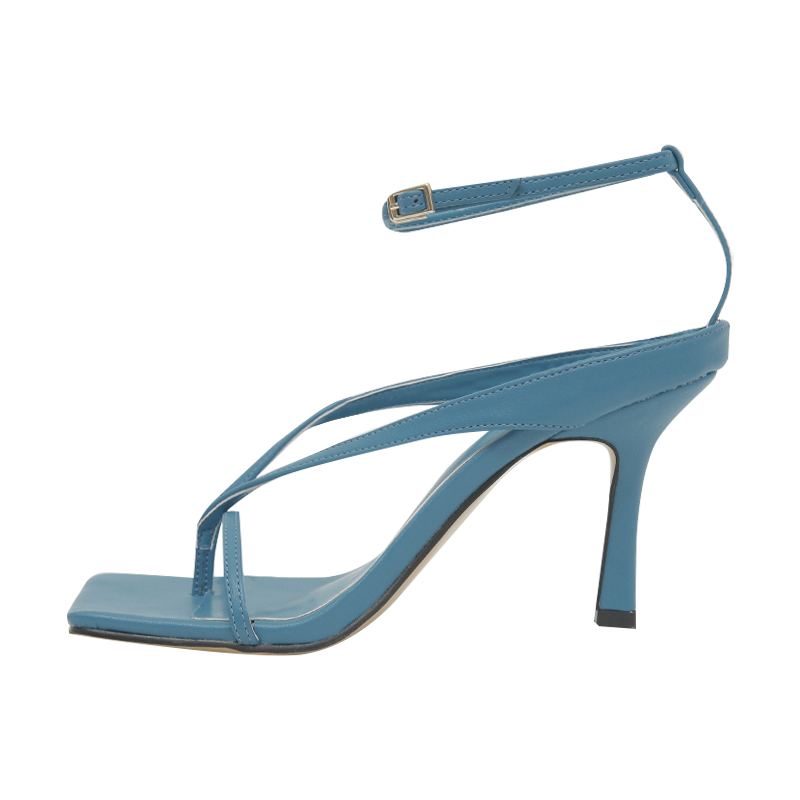 Ankle-Strapped Heeled Sandals