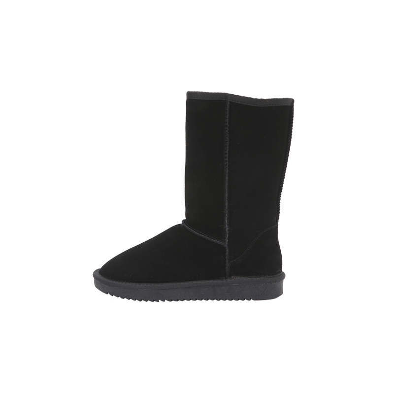 Round Toe Suede Winter Boots