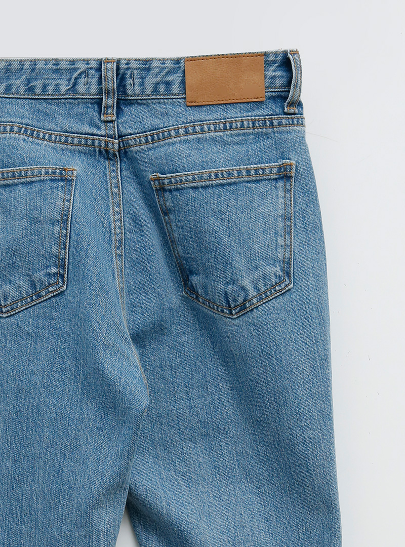 Basic Regular Length Bootcut Jeans