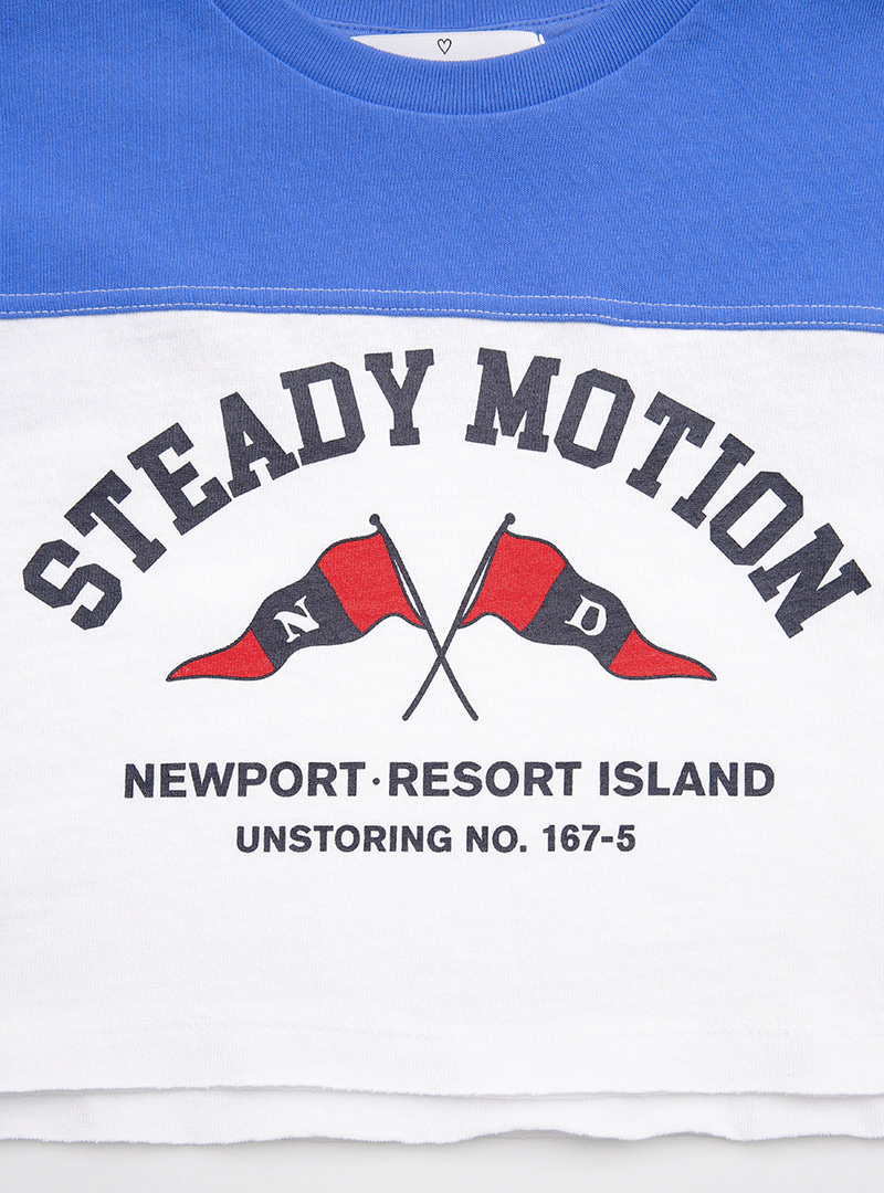 STEADY MOTION Crop T-Shirt
