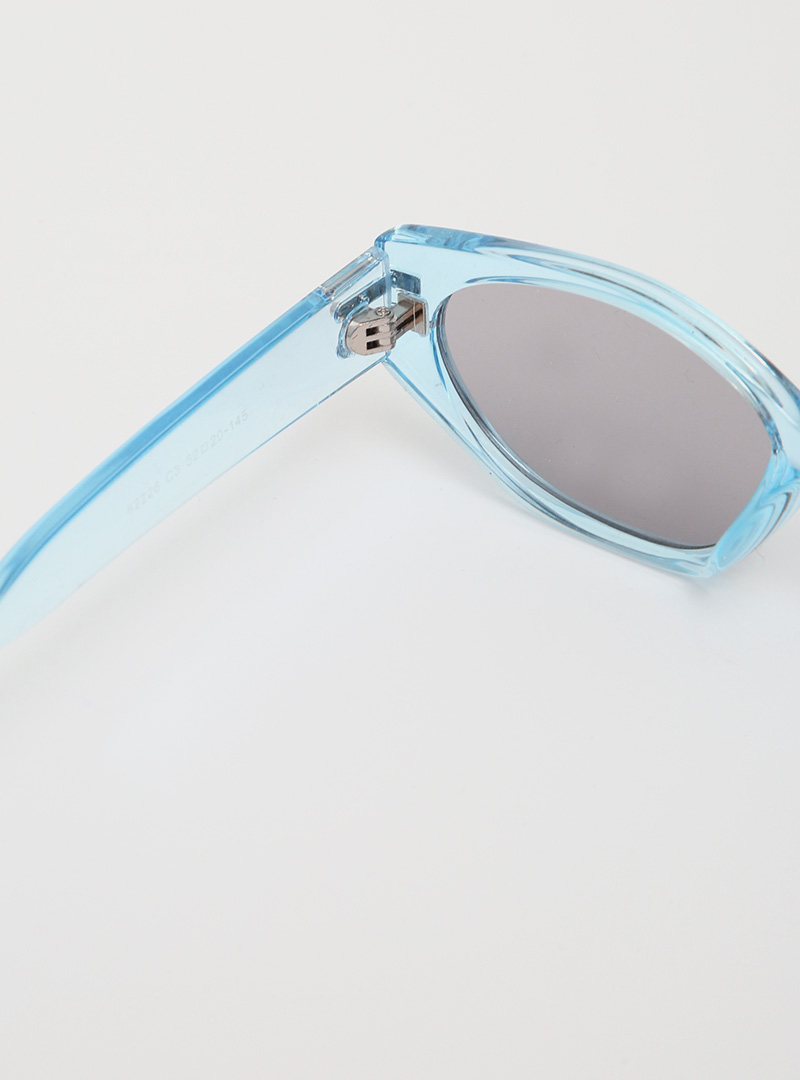 Chunky Frame Oval Shape Sunglasses
