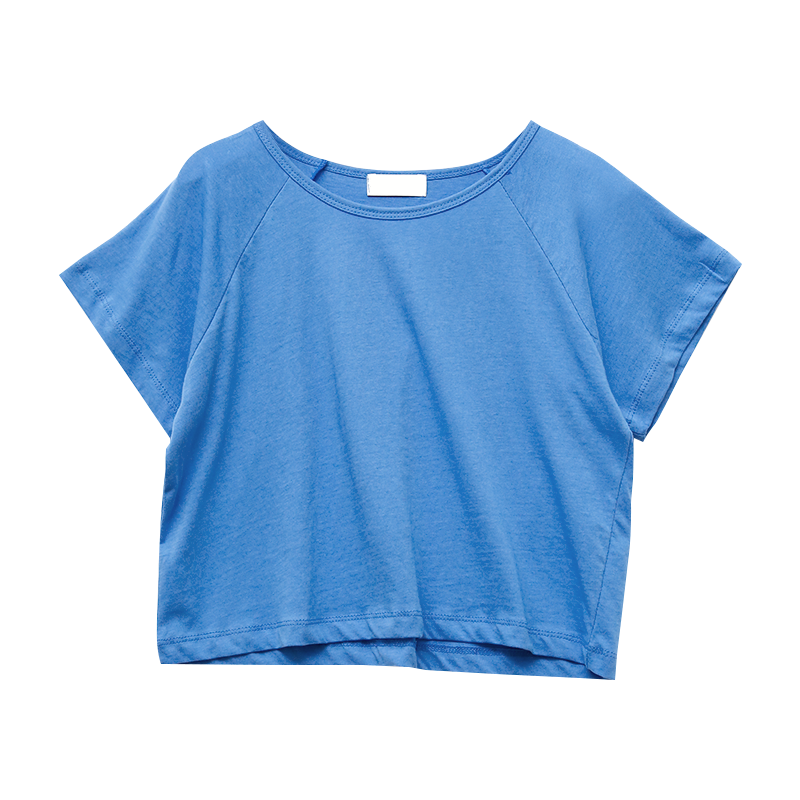 Raglan Sleeve Round Neck T-Shirt