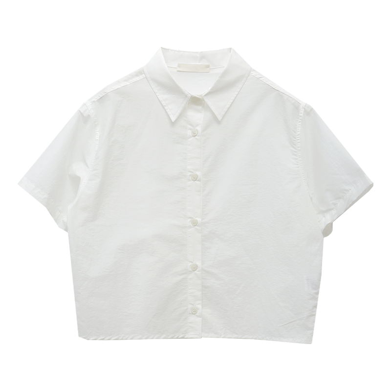 Short Sleeve Buttoned Shirt