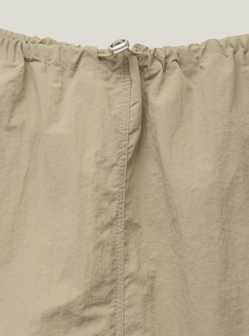 Side Flap Pocket Long Skirt