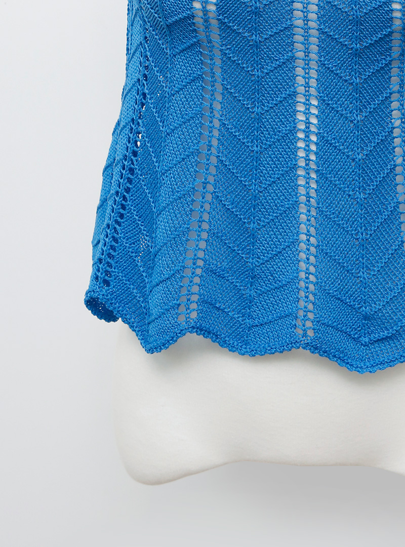 Tie-Strap Crochet Sleeveless Top
